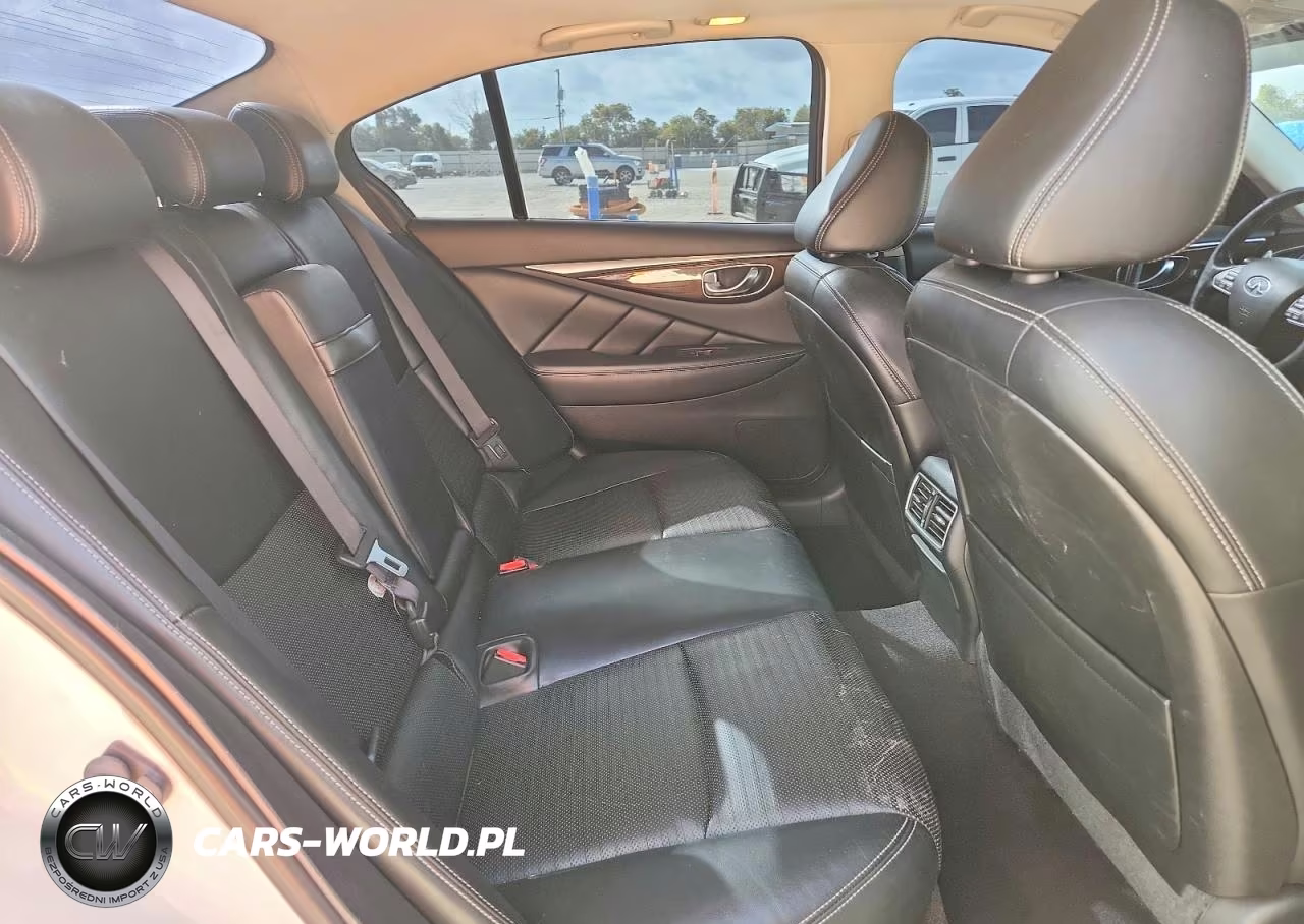 2015 Infiniti Q50 Sport VIN:JN1BV7AR9FM398250 - 10