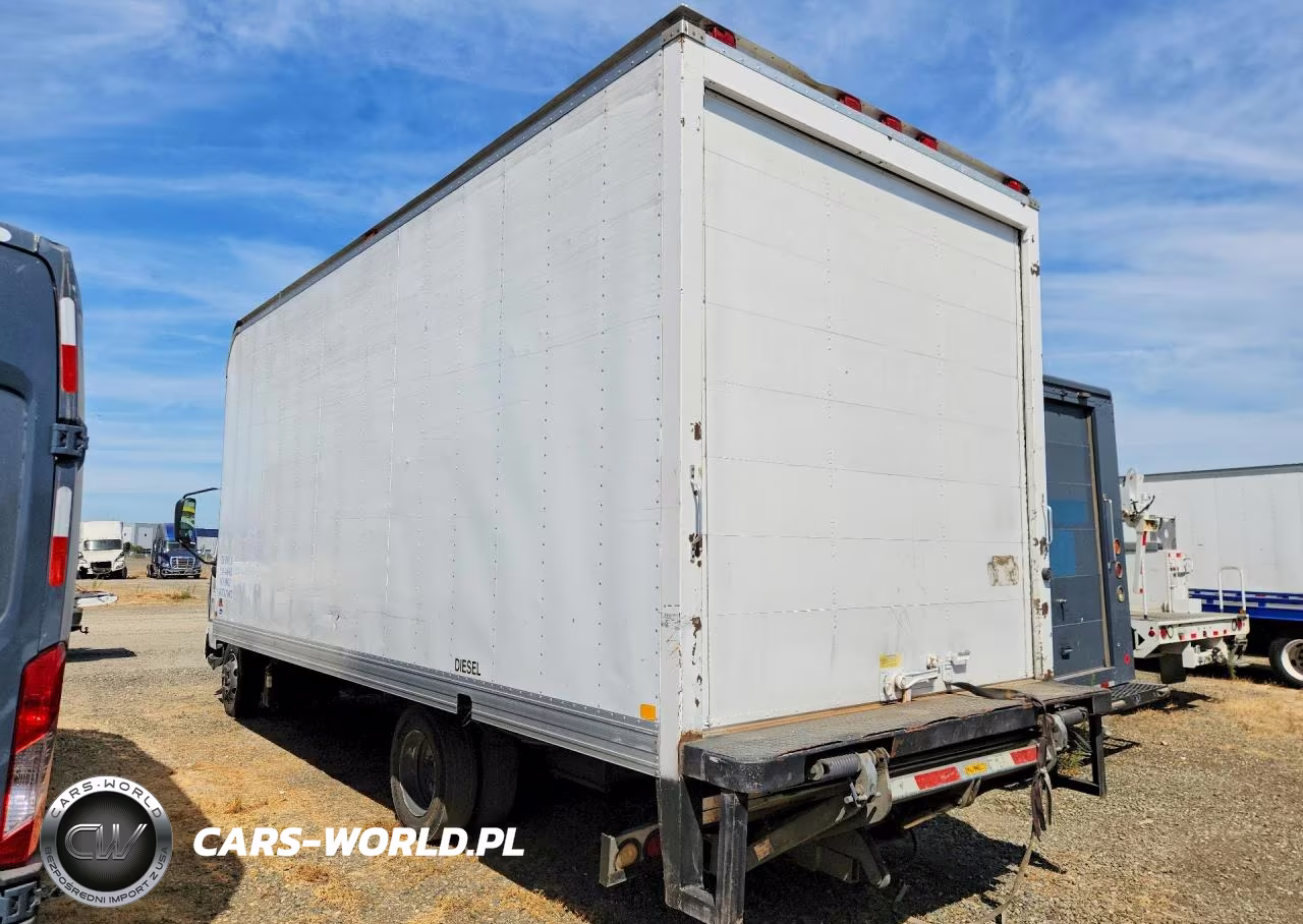 2016 Hino 155 Box Truck VIN:JHHXDM1H0GK004303 - 2