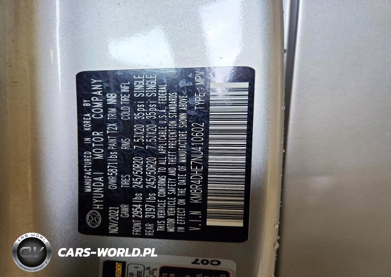 2022 Hyundai Palisade Sel VIN:KM8R4DHE7NU410602 - 13