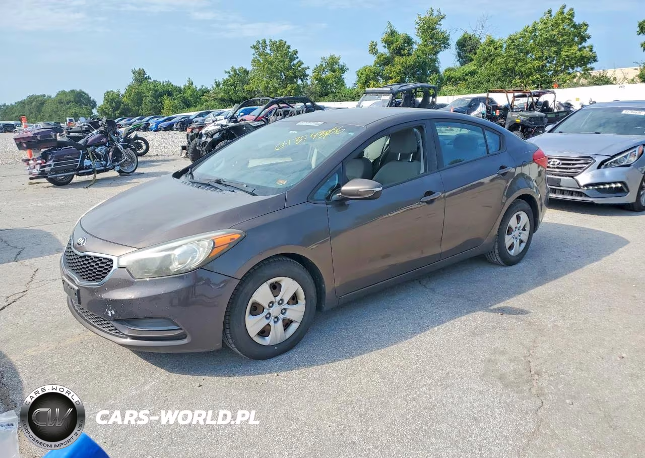 2015 Kia Forte Lx VIN:KNAFX4A63F5302844 - 1