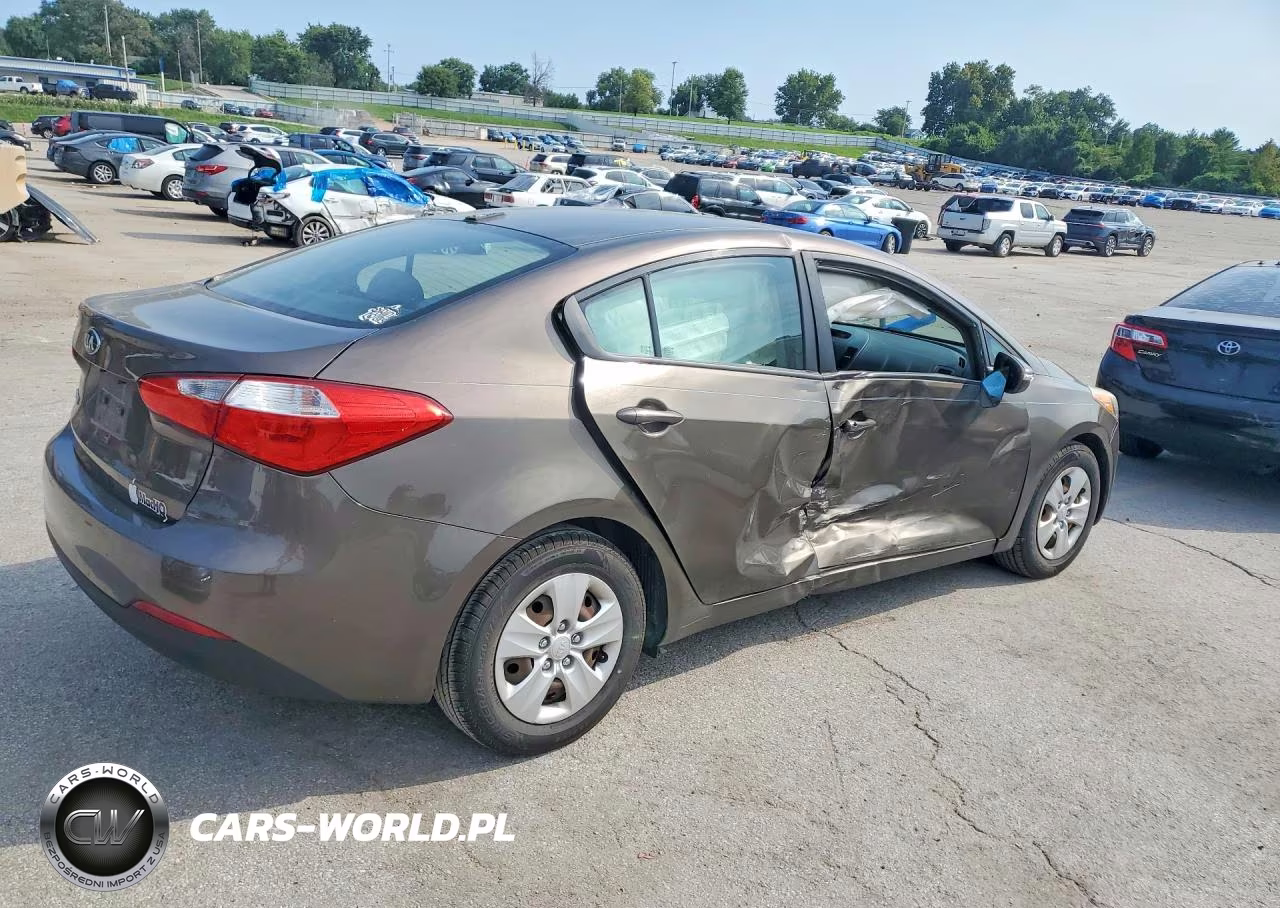 2015 Kia Forte Lx VIN:KNAFX4A63F5302844 - 3