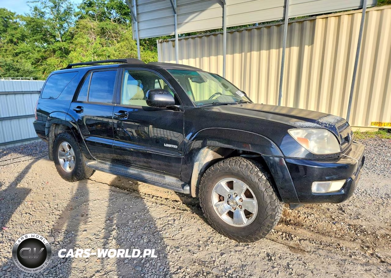2005 Toyota 4Runner Limited VIN:JTEZU17R658029755 - 4