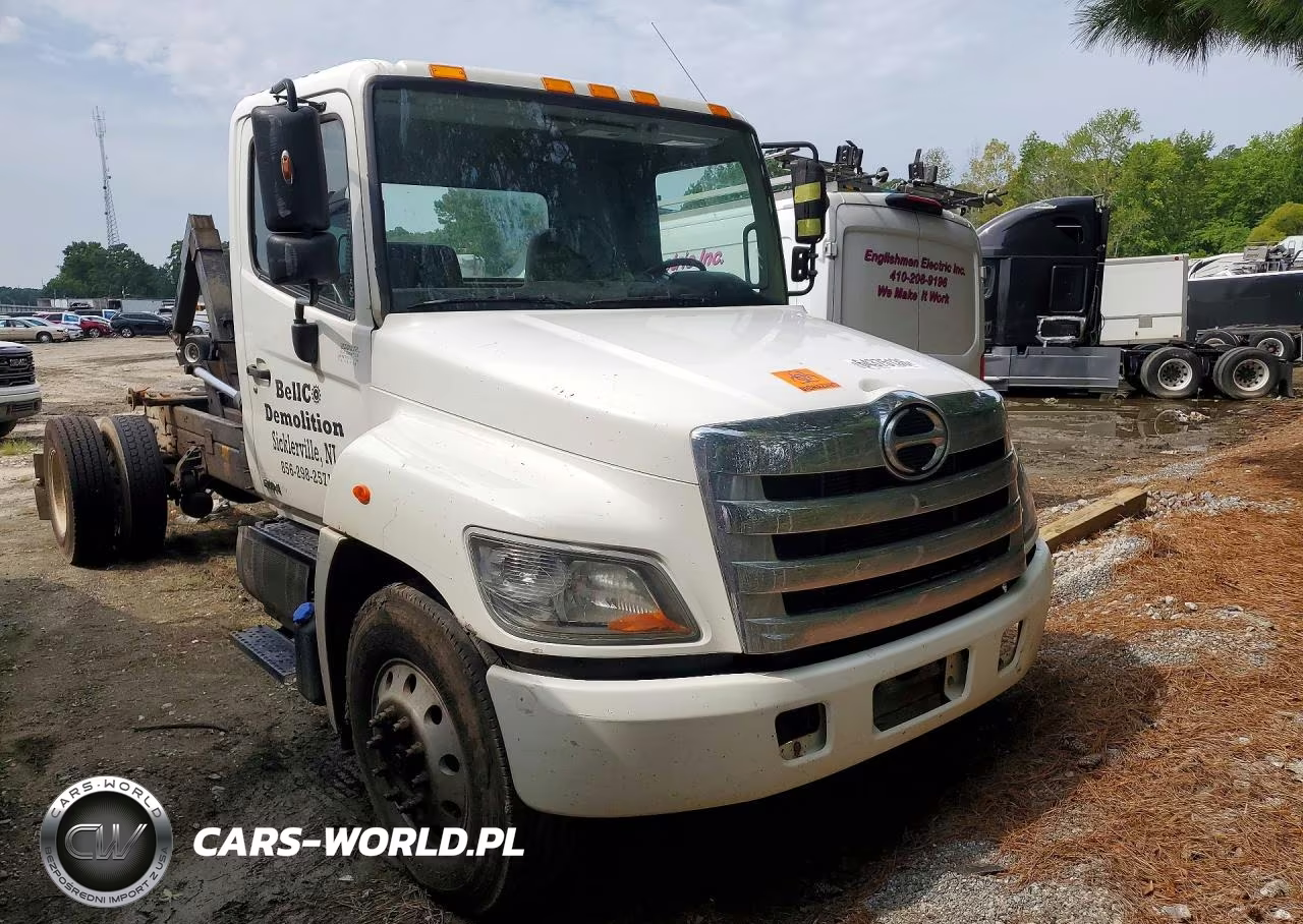 2017 Hino 338 Tow Truck VIN:5PVNV8JV5H4S57014 - 4