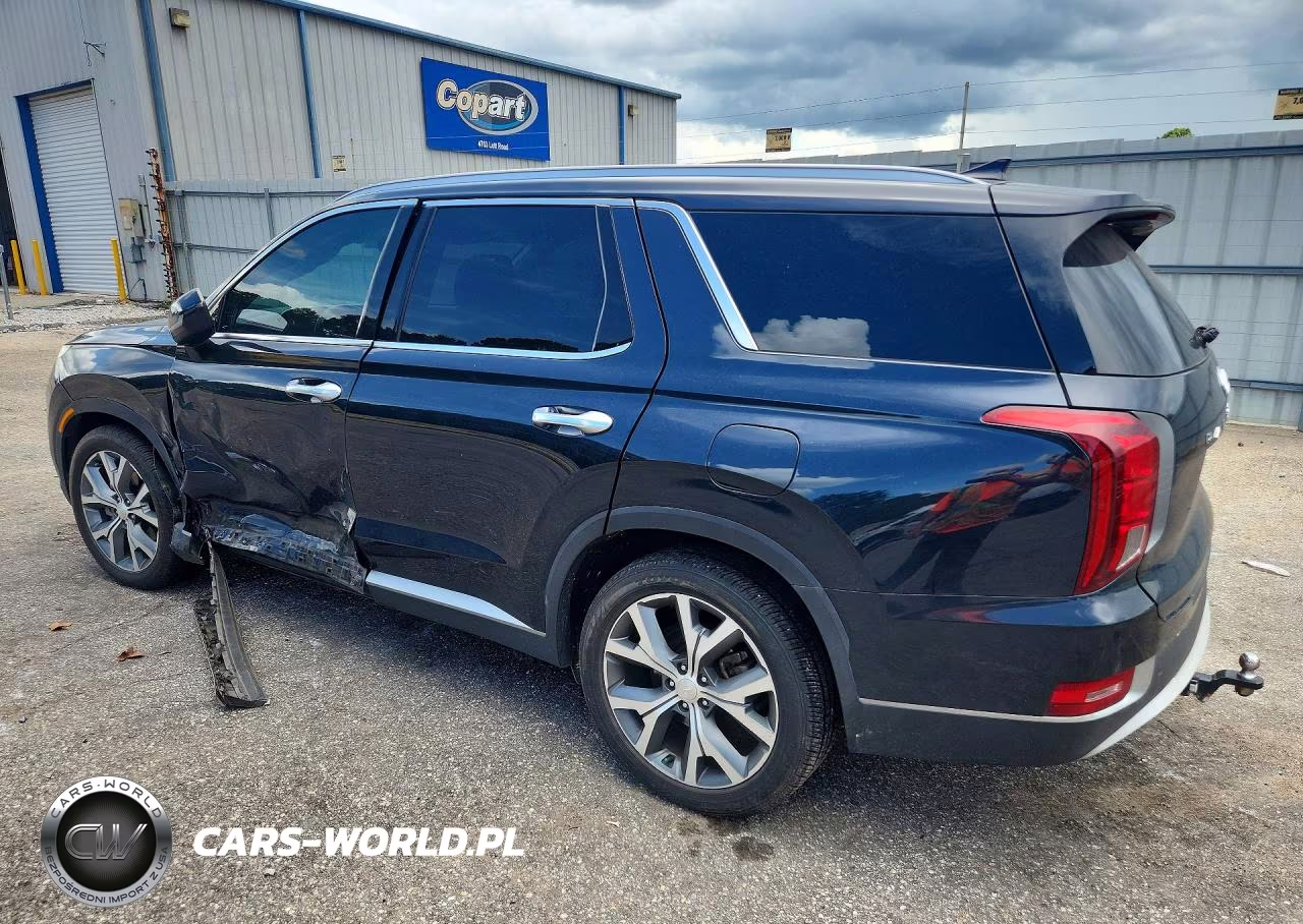 2021 Hyundai Palisade Sel VIN:KM8R44HEXMU186787 - 2