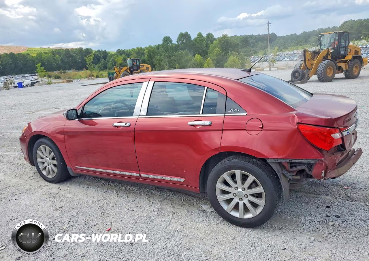 2012 Chrysler 200 Touring VIN:1C3CCBBB6CN129919 - 2