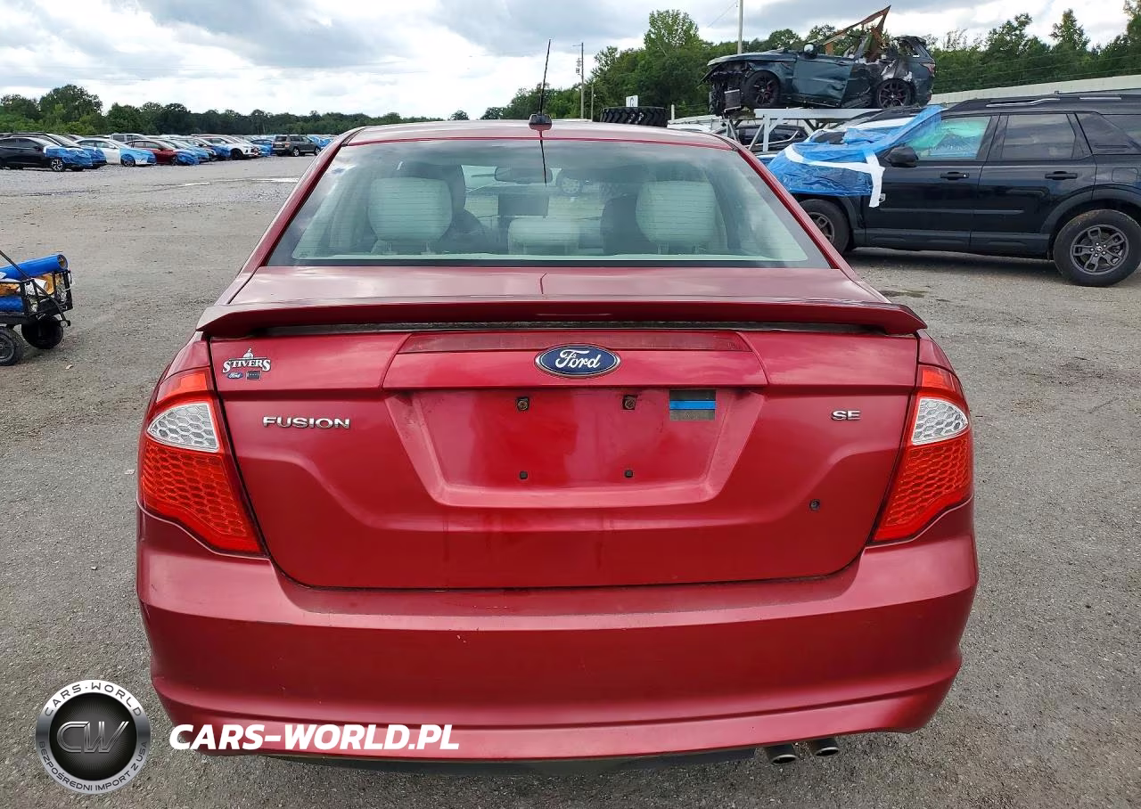 2011 Ford Fusion Se VIN:3FAHP0HA9BR315805 - 6