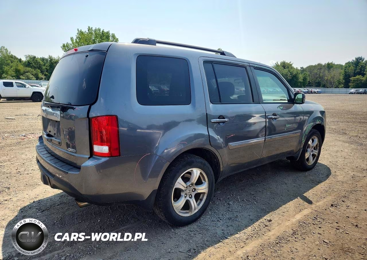2012 Honda Pilot Ex VIN:5FNYF4H43CB050719 - 3
