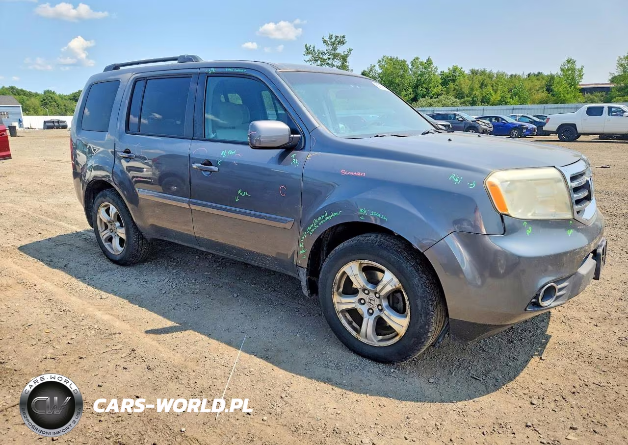 2012 Honda Pilot Ex VIN:5FNYF4H43CB050719 - 4