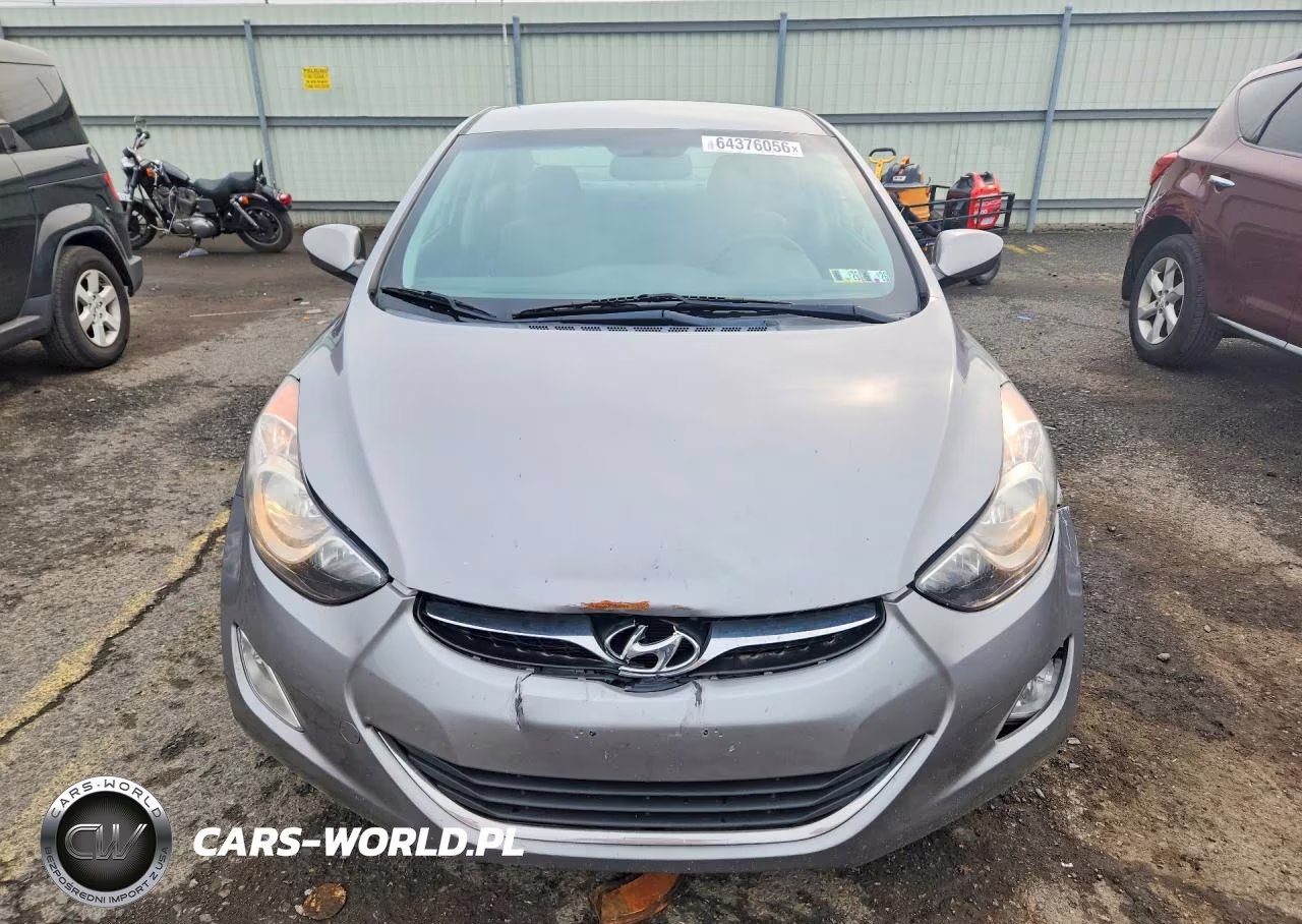 2012 Hyundai Elantra Gls VIN:KMHDH4AE9CU427522 - 5
