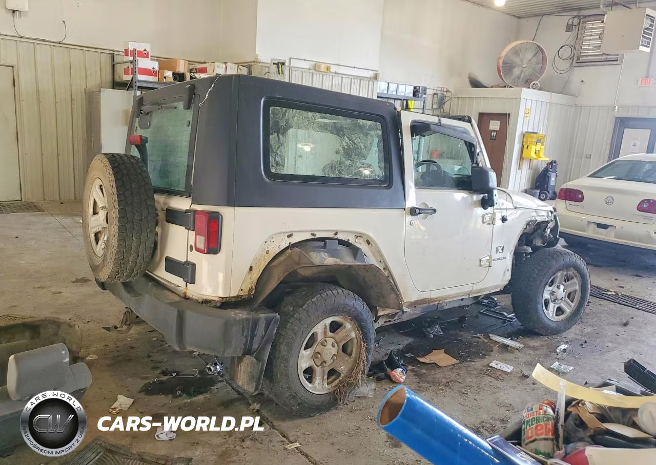 2008 Jeep Wrangler X VIN:1J4FZ24148L565435 - 3