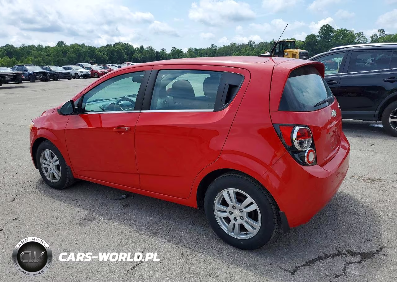 2012 Chevrolet Sonic Lt VIN:1G1JC6SH3C4220823 - 2