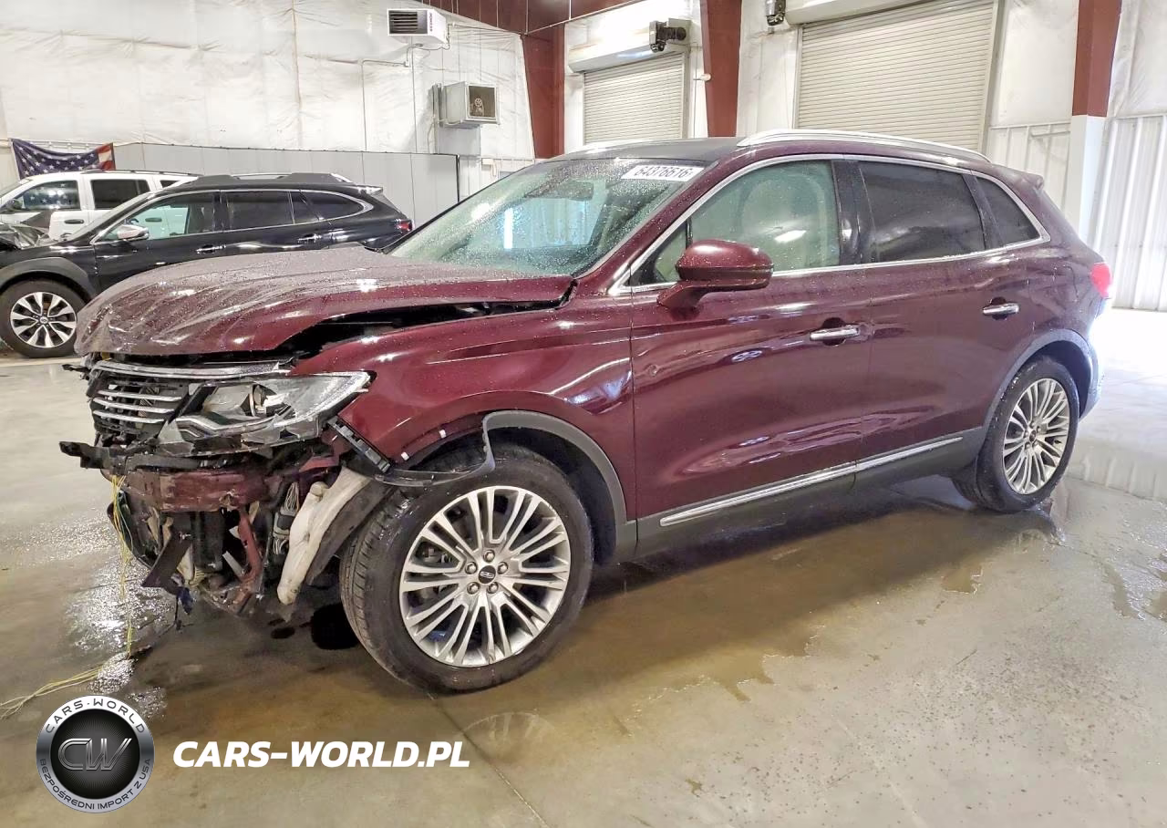 2018 Lincoln Mkx Reserve VIN:2LMPJ8LR8JBL47208 - 1