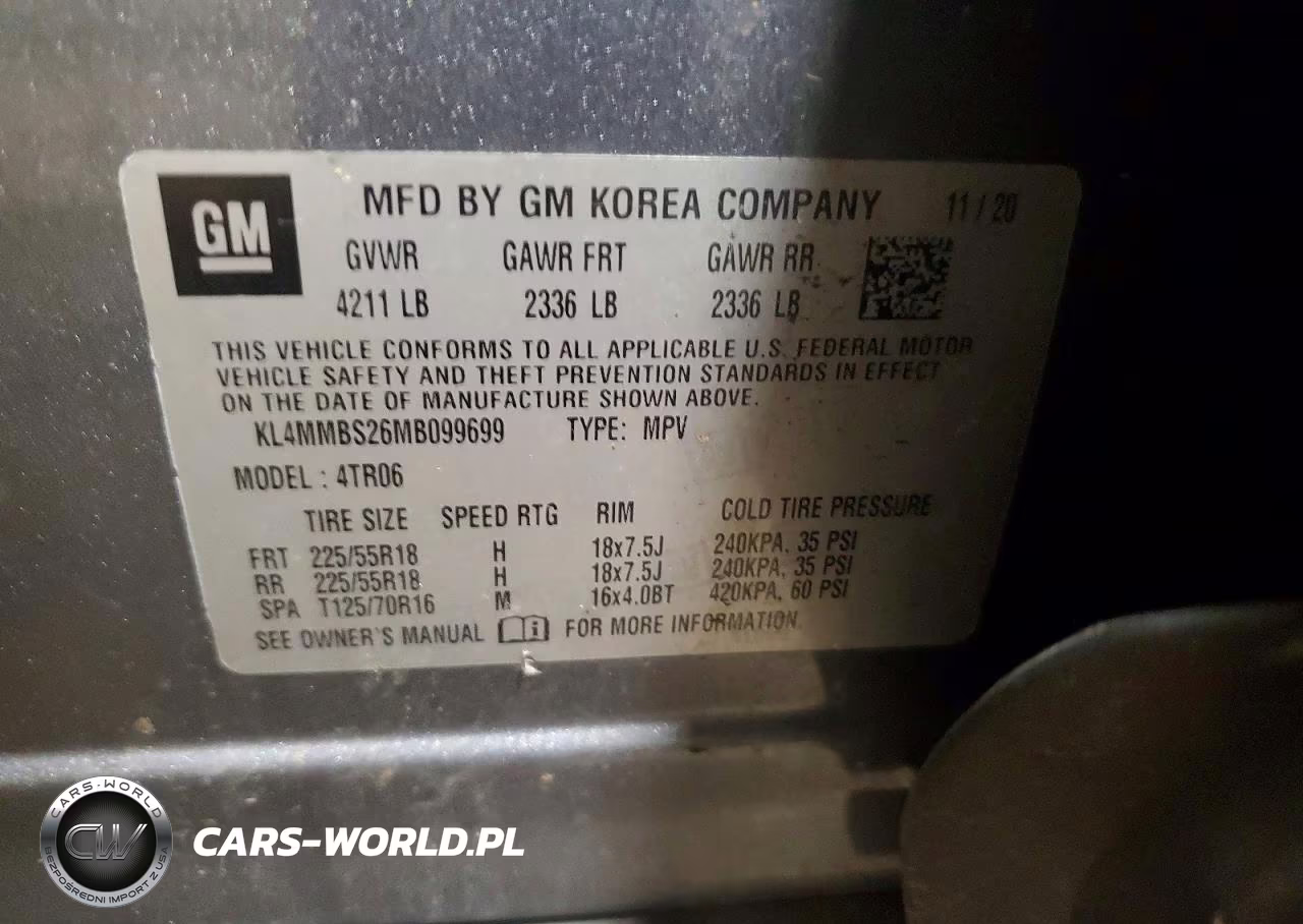 2021 Buick Encore Gx Preferred VIN:KL4MMBS26MB099699 - 14