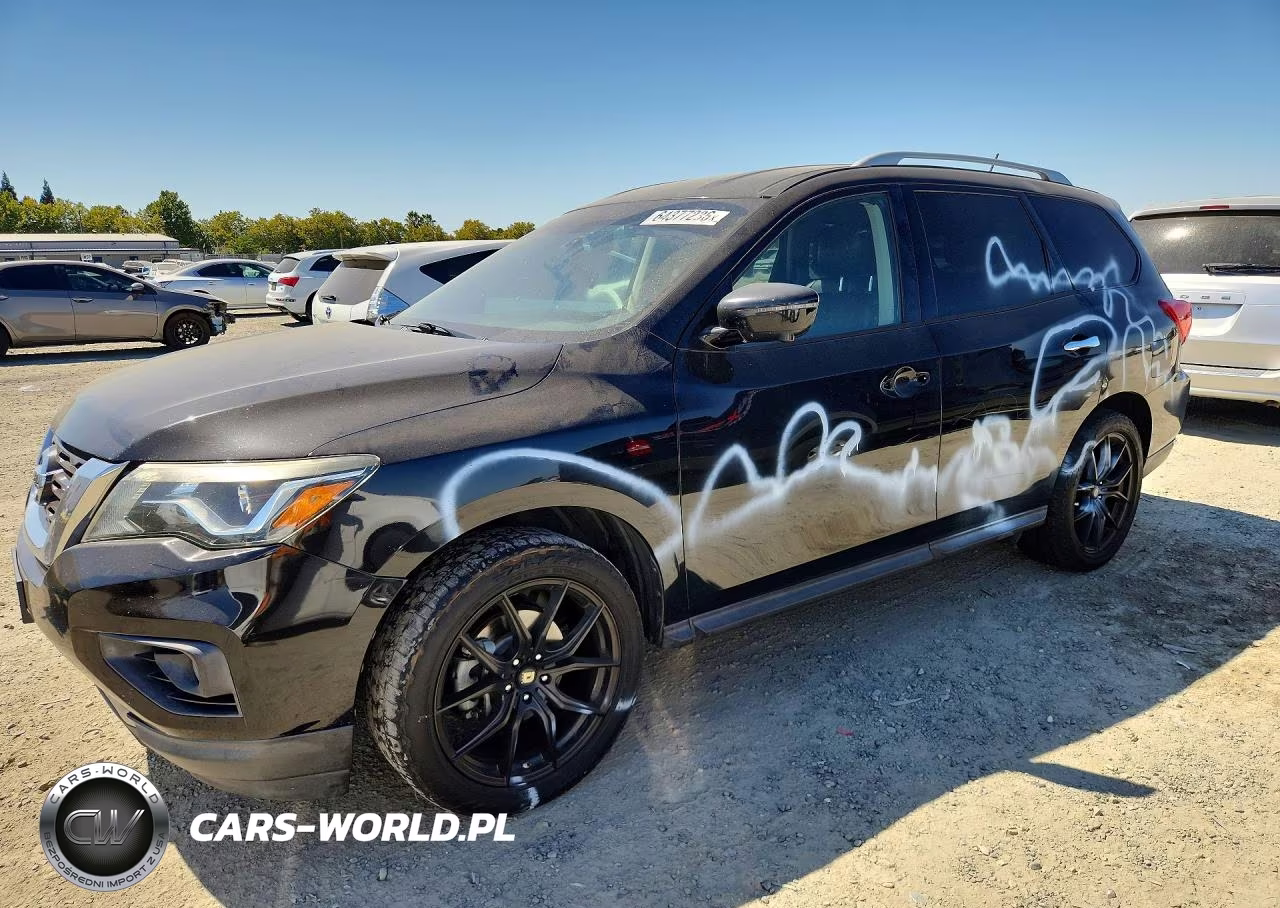 2018 Nissan Pathfinder Sl VIN:5N1DR2MN7JC614404 - 1