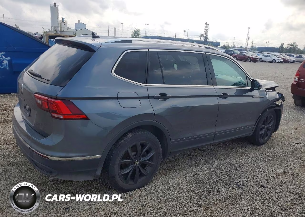 2022 Volkswagen Tiguan Se VIN:3VV3B7AX3NM036606 - 3