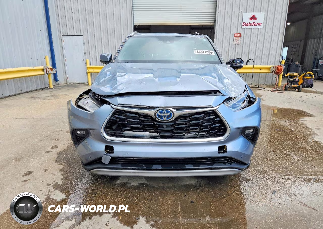 2021 Toyota Highlander Hybrid Platinum VIN:5TDFARAH9MS011565 - 5