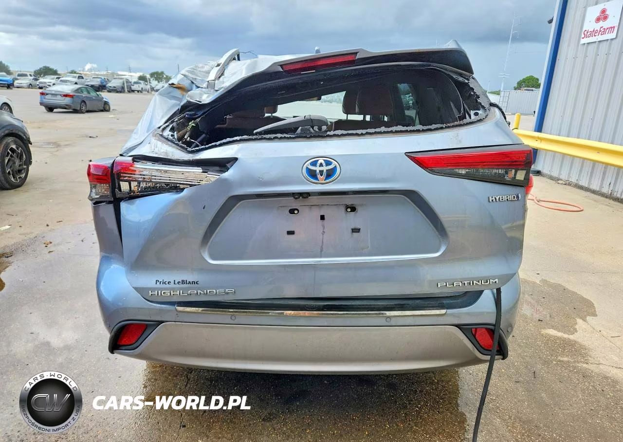 2021 Toyota Highlander Hybrid Platinum VIN:5TDFARAH9MS011565 - 6