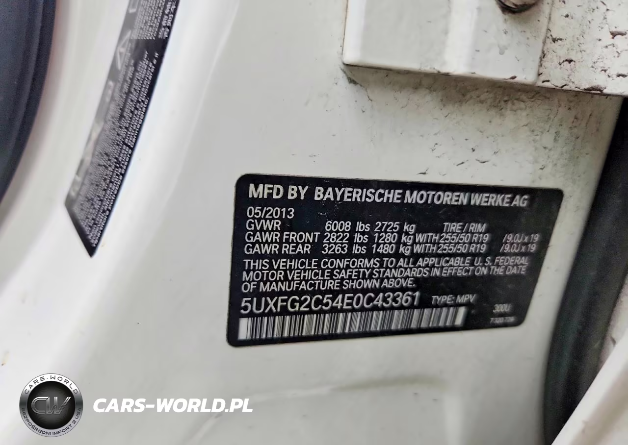 2014 BMW X6 xDrive35I VIN:5UXFG2C54E0C43361 - 13