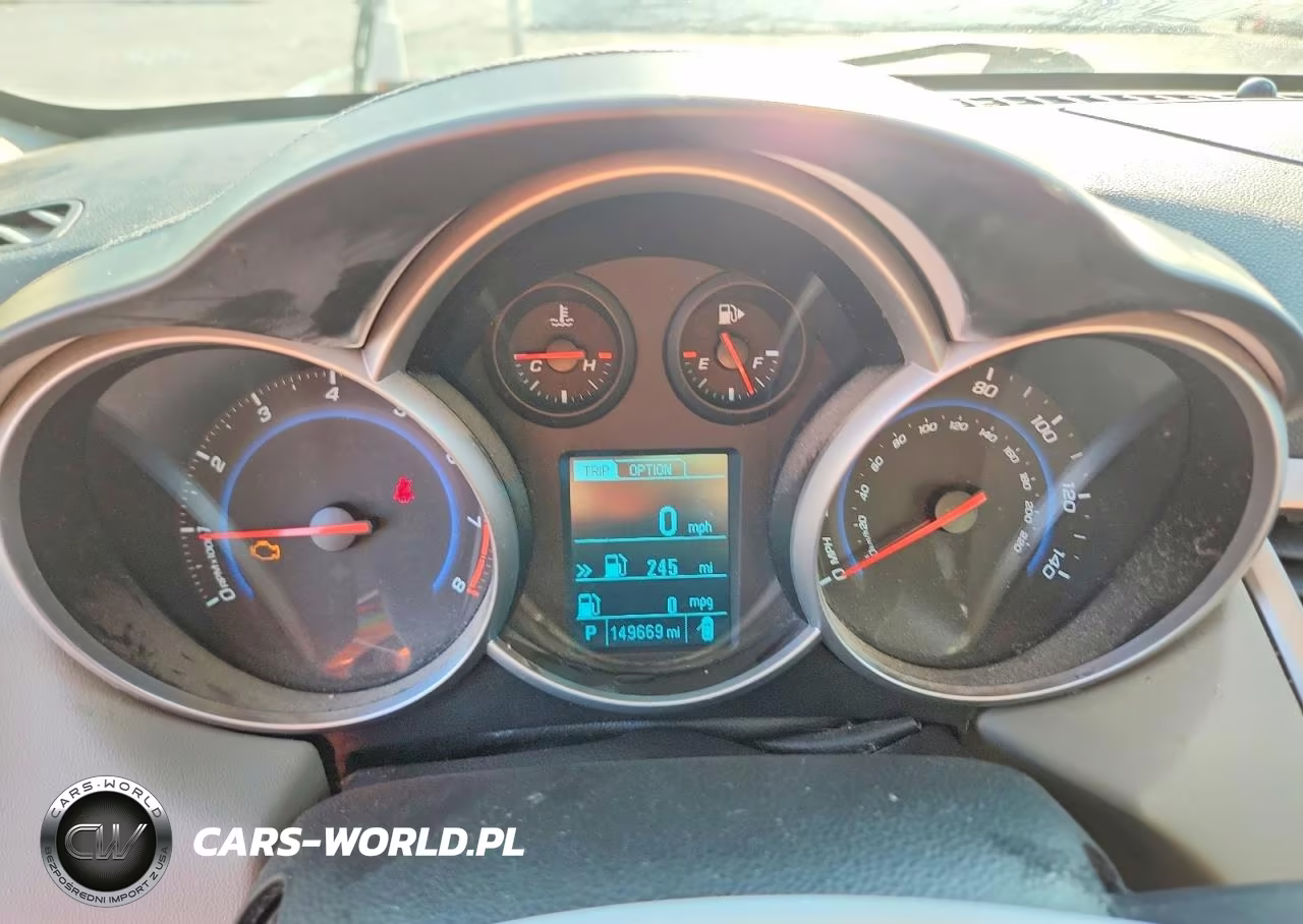 2014 Chevrolet Cruze Lt VIN:1G1PC5SB0E7149825 - 9