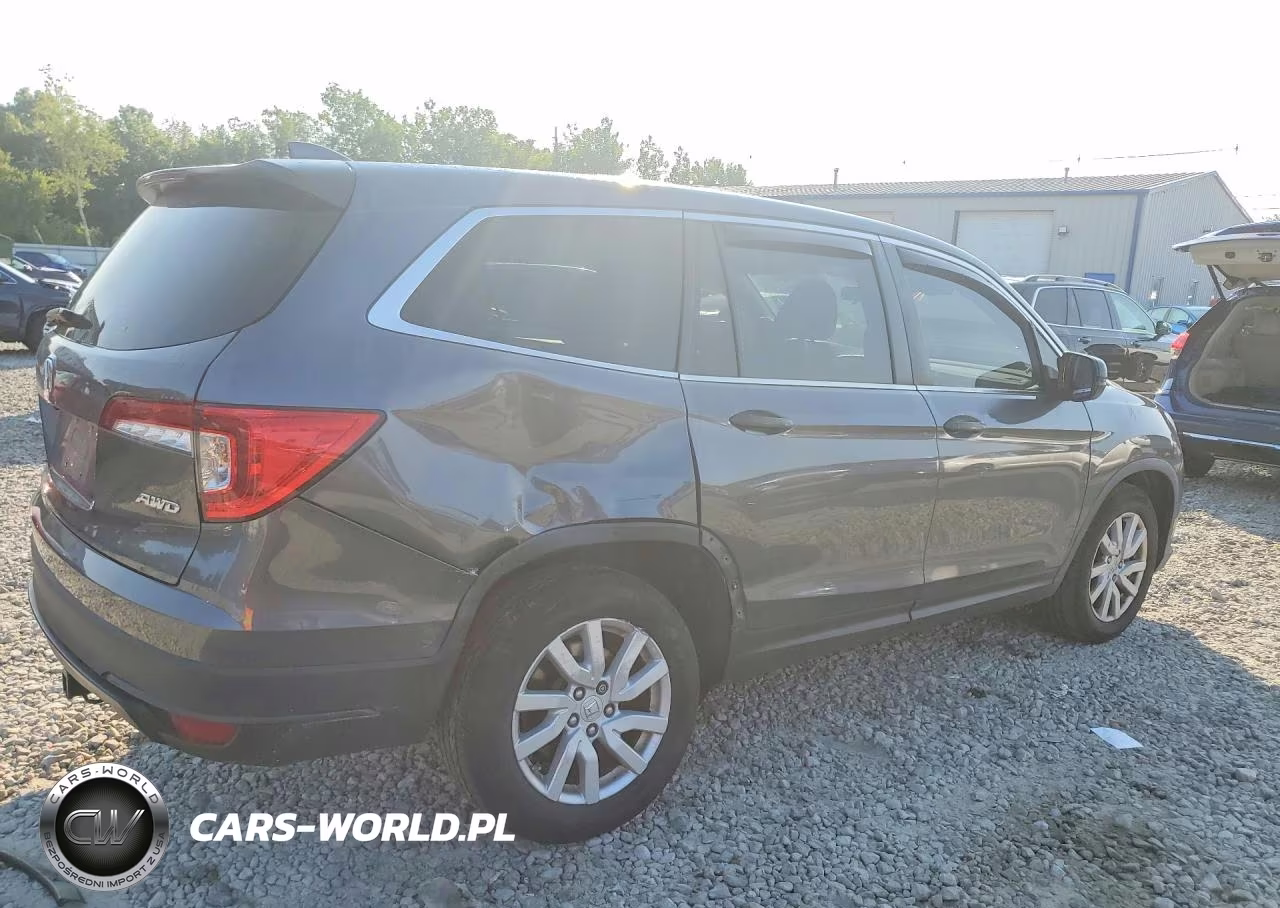 2019 Honda Pilot Lx VIN:5FNYF6H14KB030057 - 3