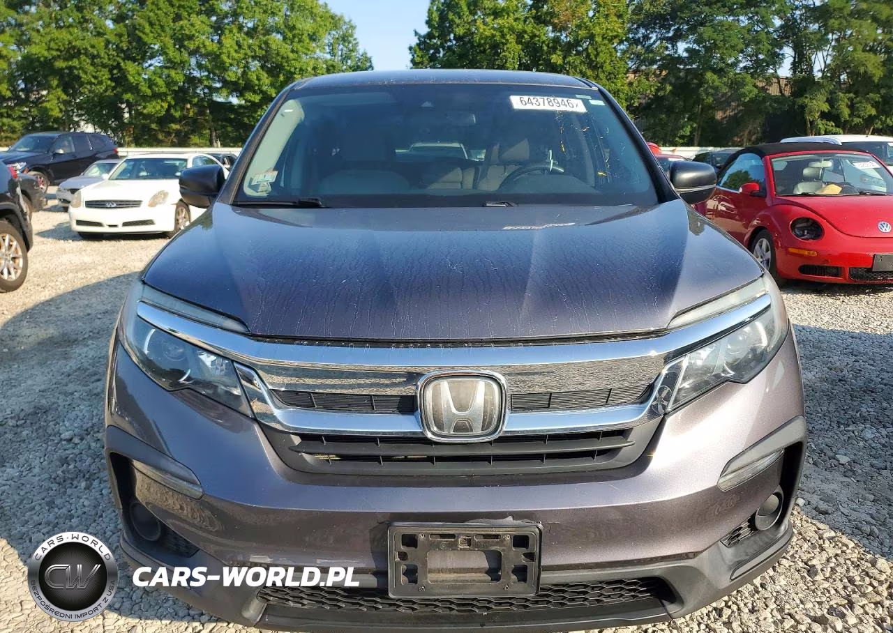 2019 Honda Pilot Lx VIN:5FNYF6H14KB030057 - 5