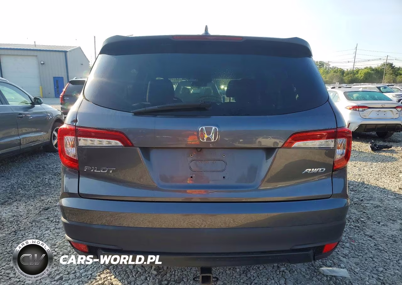 2019 Honda Pilot Lx VIN:5FNYF6H14KB030057 - 6
