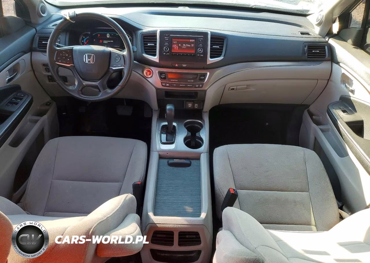 2019 Honda Pilot Lx VIN:5FNYF6H14KB030057 - 8