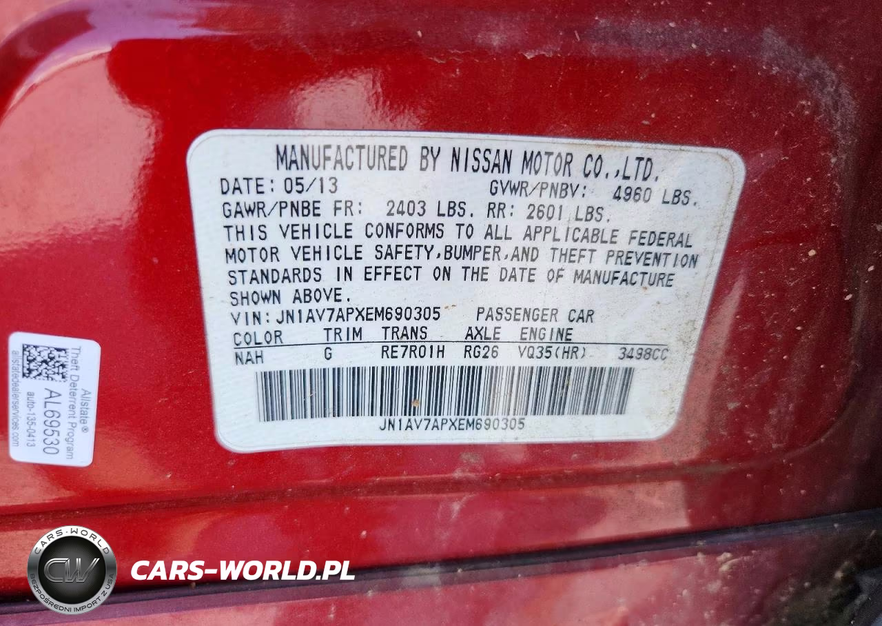 2014 Infiniti Q50 Hybrid Premium VIN:JN1AV7APXEM690305 - 13