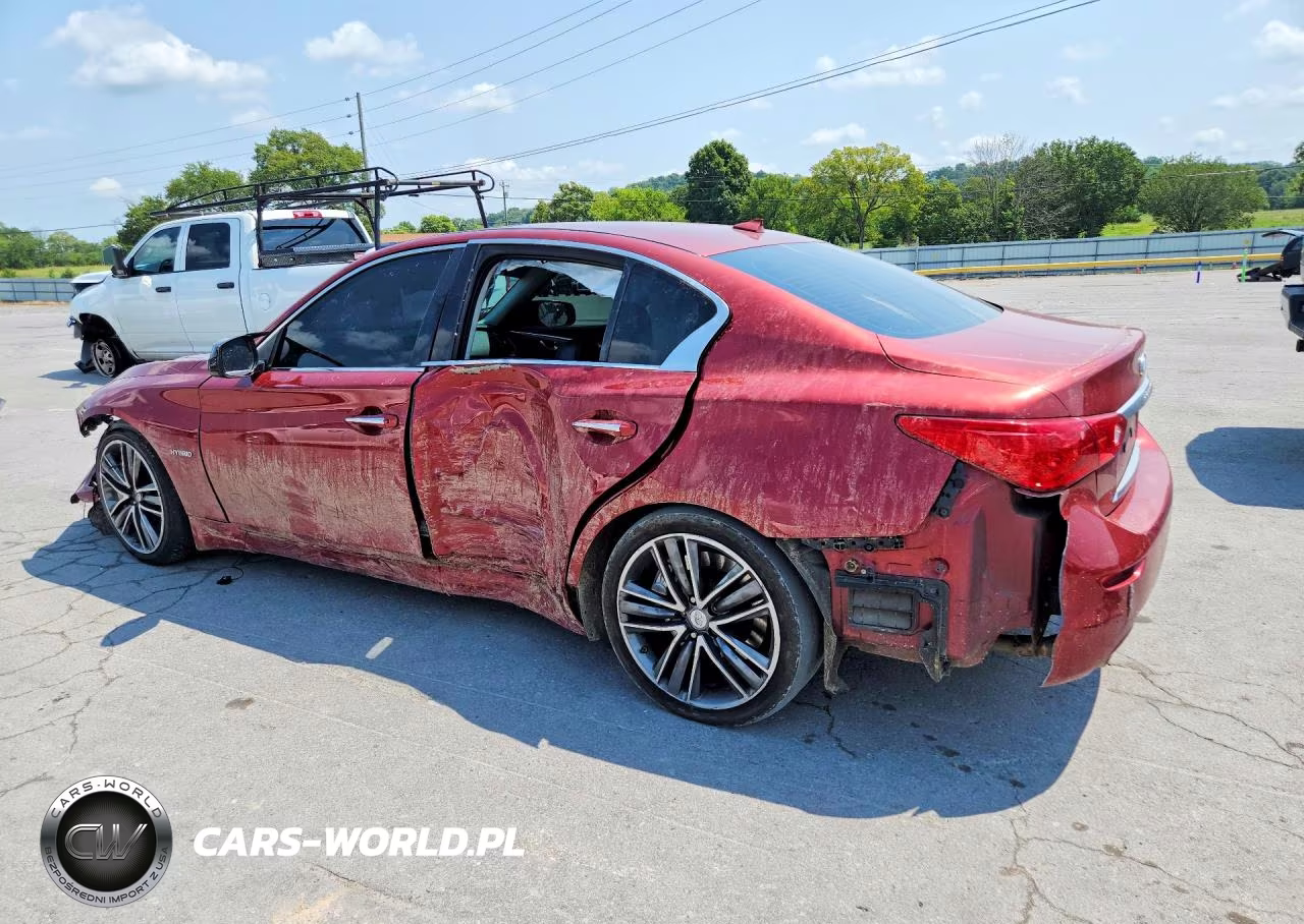 2014 Infiniti Q50 Hybrid Premium VIN:JN1AV7APXEM690305 - 2
