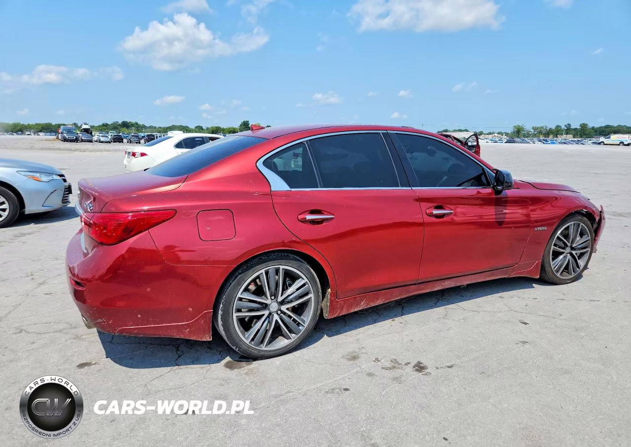 2014 Infiniti Q50 Hybrid Premium VIN:JN1AV7APXEM690305 - 3