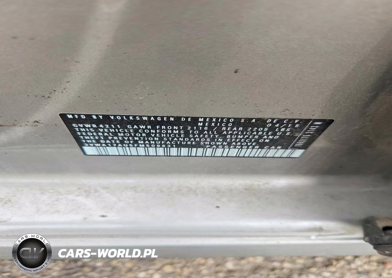 2015 Volkswagen Golf Sportwagen S VIN:3VWA17AU5FM509631 - 12