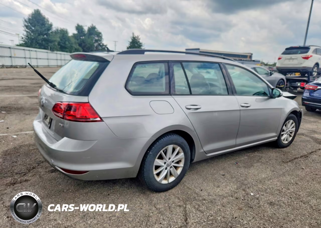 2015 Volkswagen Golf Sportwagen S VIN:3VWA17AU5FM509631 - 3