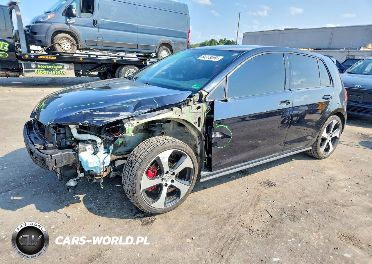 2017 Volkswagen Gti S VIN:3VW4T7AU0HM063589 - 1