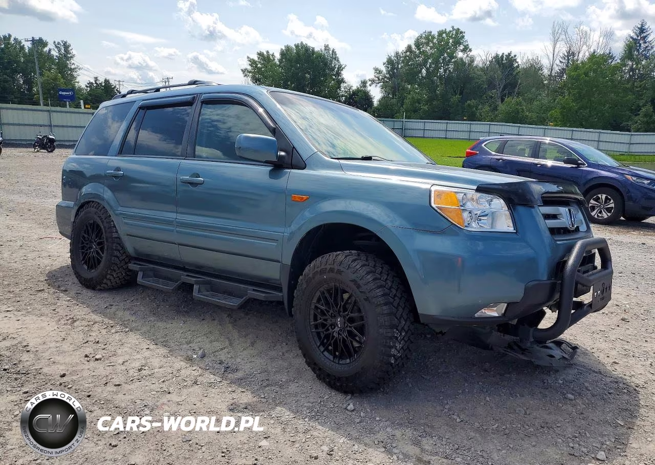 2007 Honda Pilot Exl VIN:5FNYF18547B008802 - 4