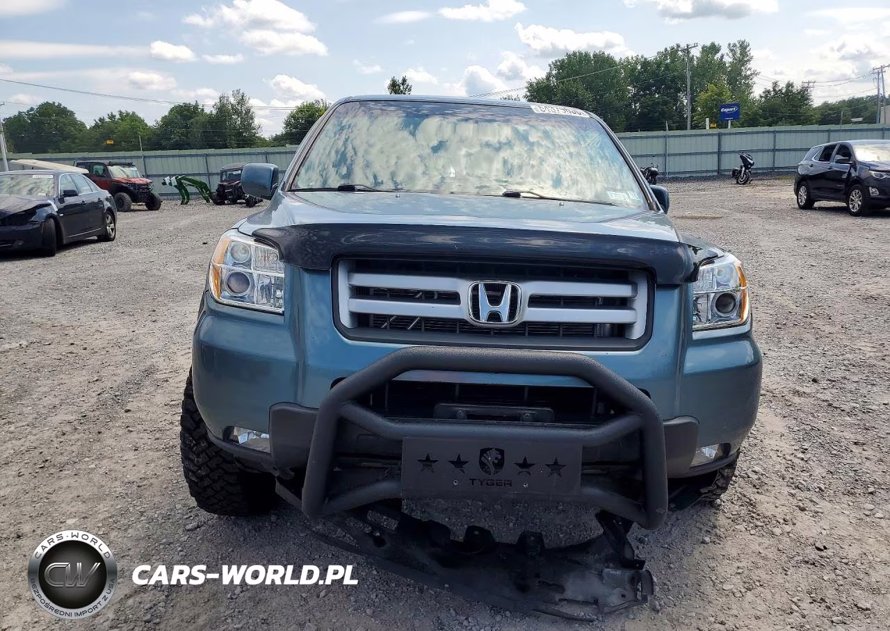 2007 Honda Pilot Exl VIN:5FNYF18547B008802 - 5
