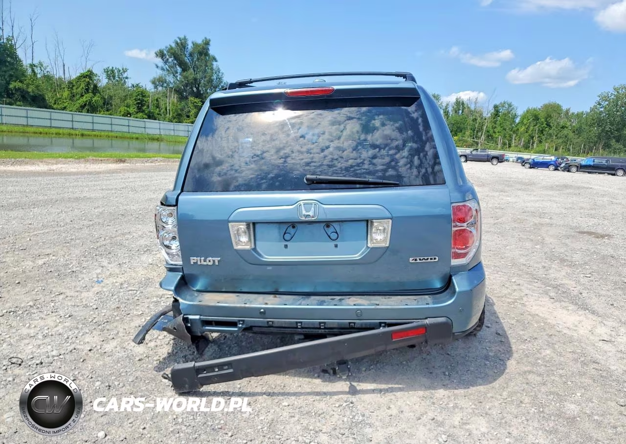 2007 Honda Pilot Exl VIN:5FNYF18547B008802 - 6