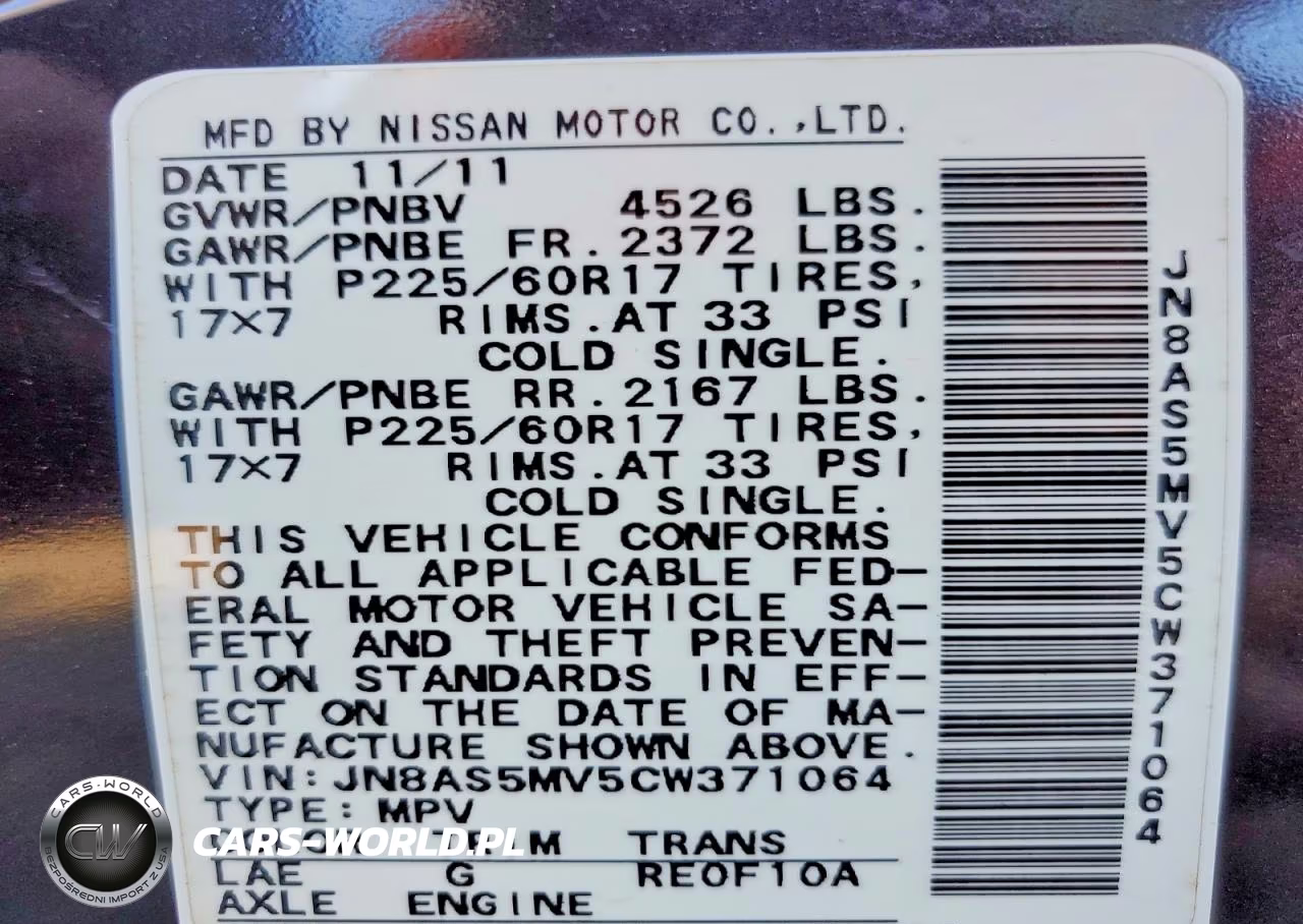 2012 Nissan Rogue S VIN:JN8AS5MV5CW371064 - 13