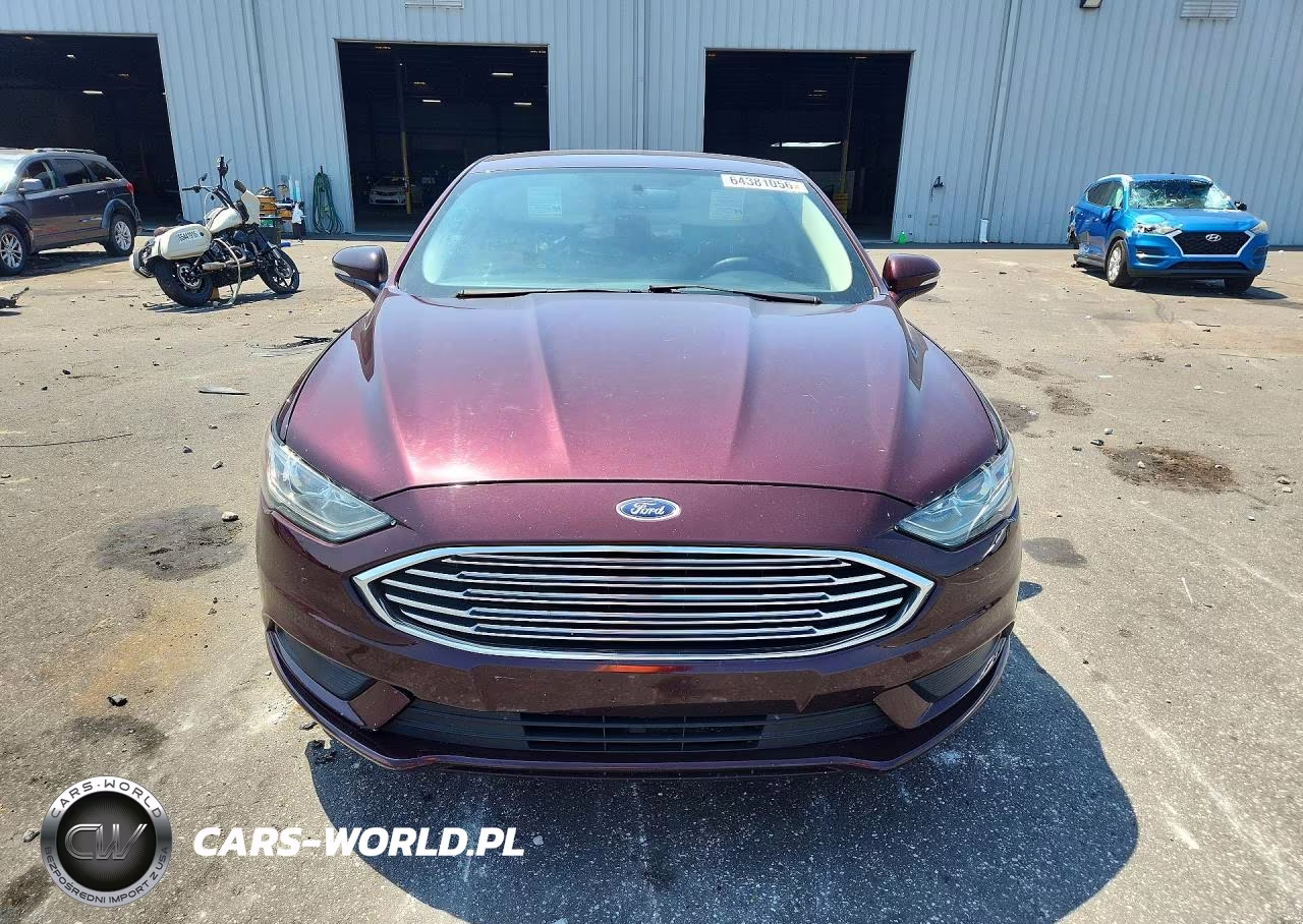 2017 Ford Fusion Se VIN:3FA6P0HD6HR303704 - 5