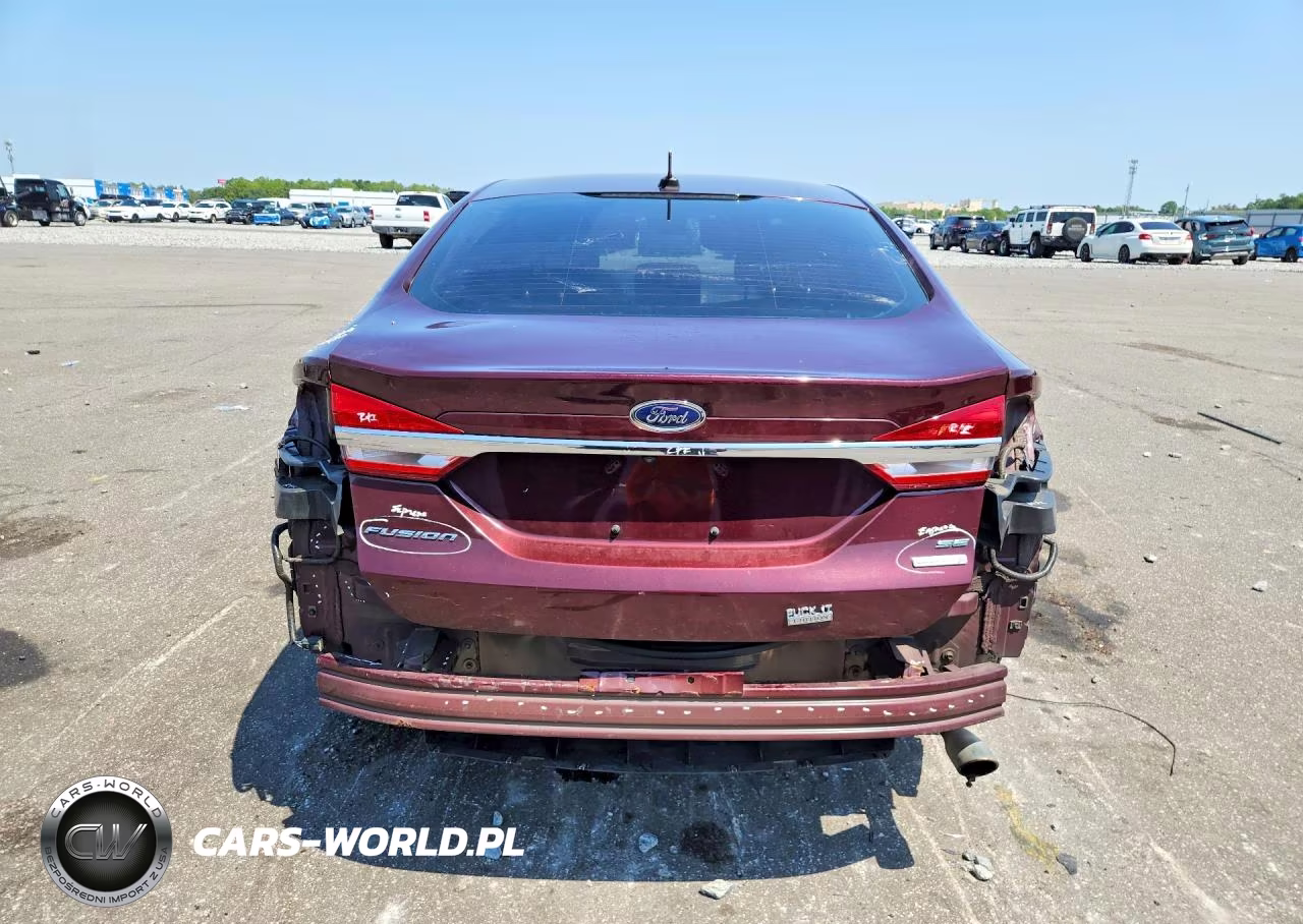 2017 Ford Fusion Se VIN:3FA6P0HD6HR303704 - 6