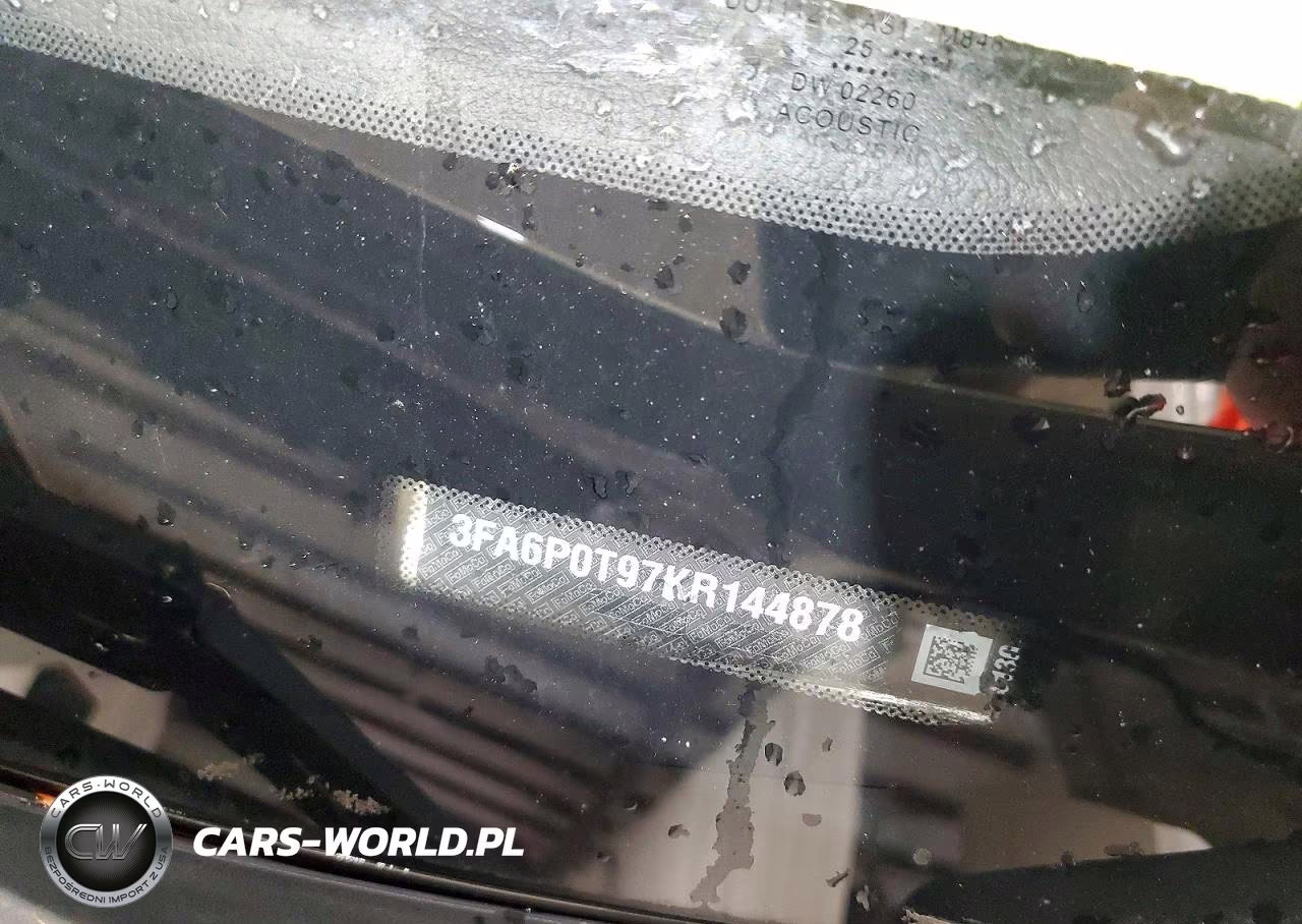 2019 Ford Fusion Se VIN:3FA6P0T97KR144878 - 13