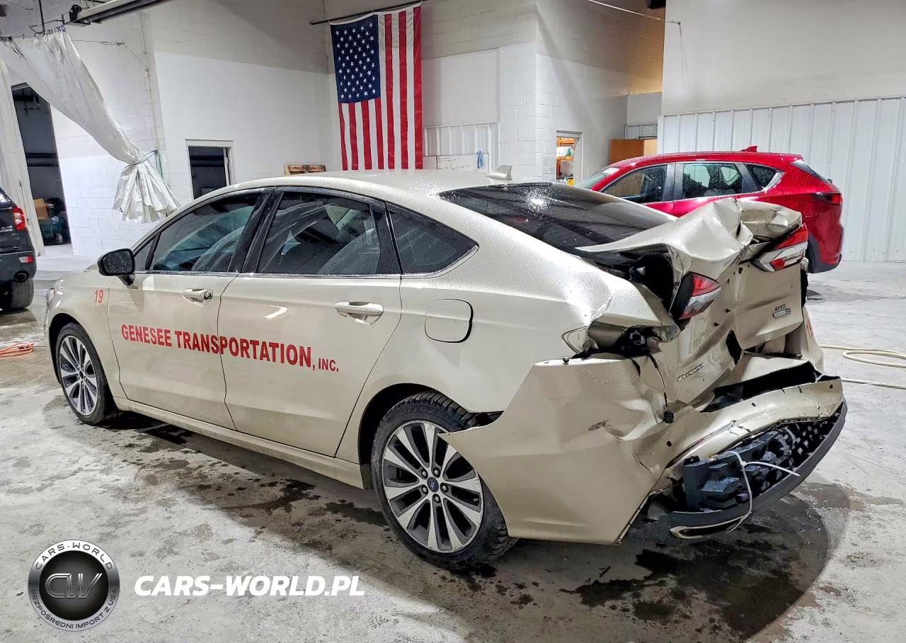 2019 Ford Fusion Se VIN:3FA6P0T97KR144878 - 2