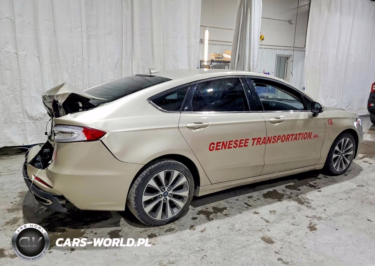 2019 Ford Fusion Se VIN:3FA6P0T97KR144878 - 3