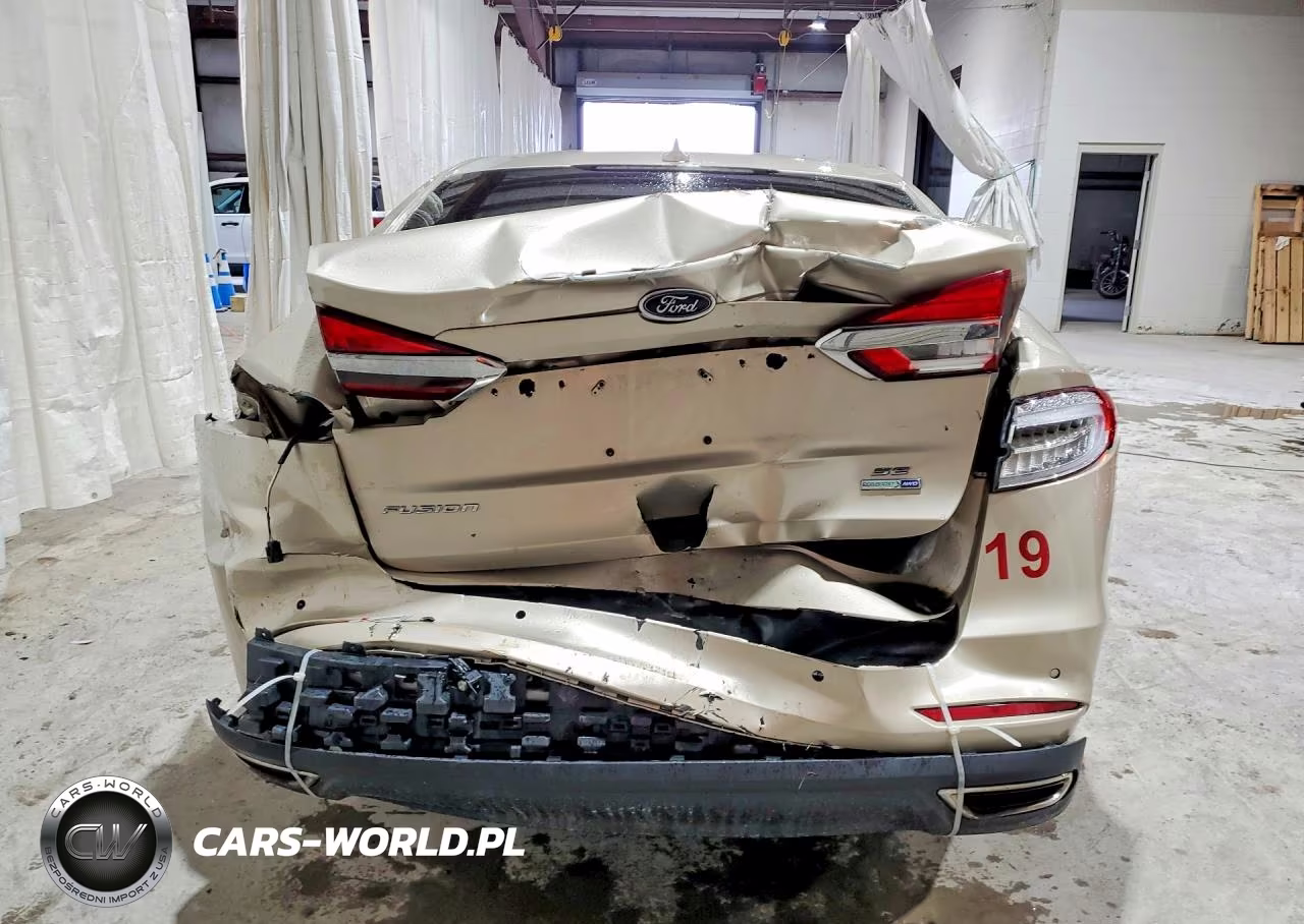 2019 Ford Fusion Se VIN:3FA6P0T97KR144878 - 6