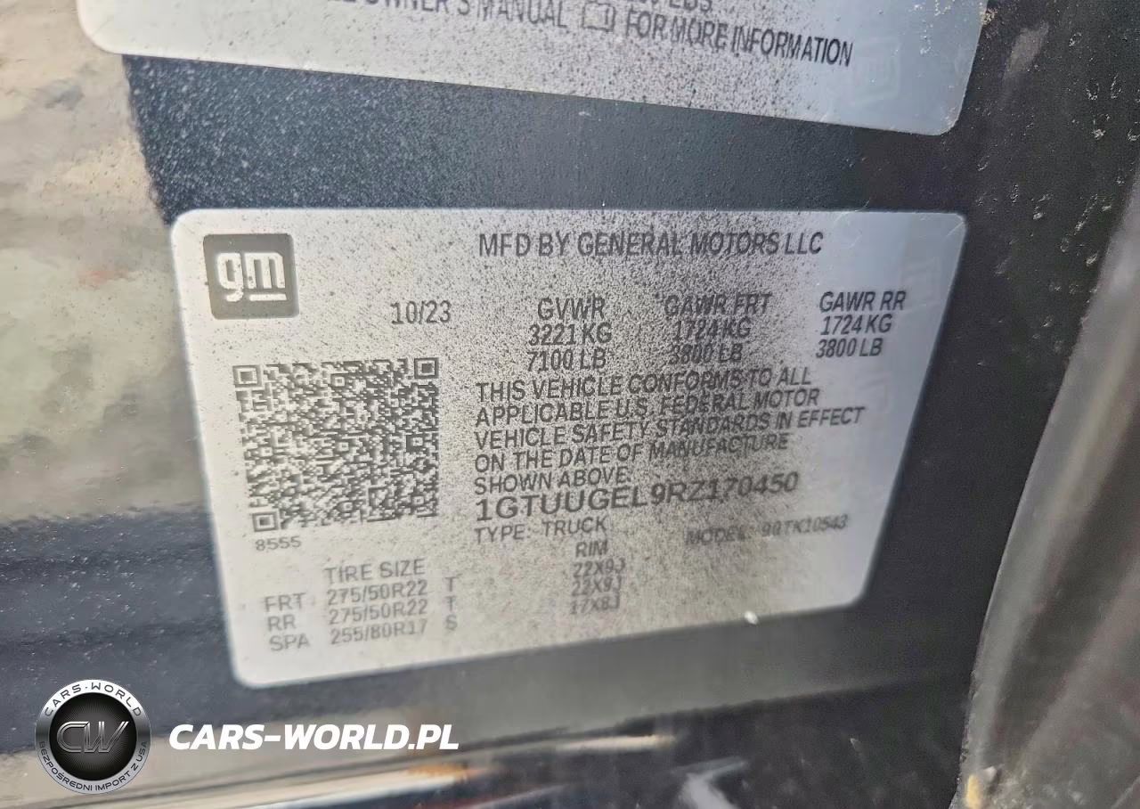 2024 GMC Sierra K1500 Denali VIN:1GTUUGEL9RZ170450 - 12