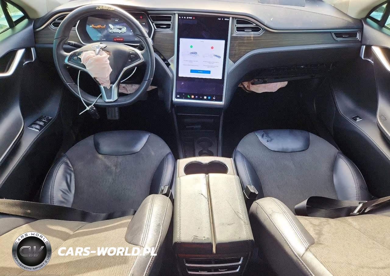 2014 Tesla Model S VIN:5YJSA1H11EFP46393 - 8