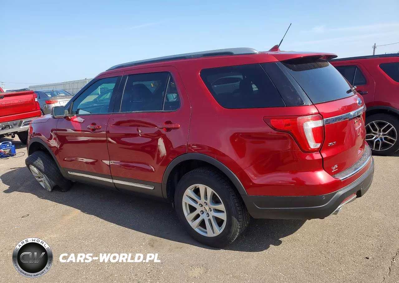 2018 Ford Explorer Xlt VIN:1FM5K8D82JGB70041 - 2