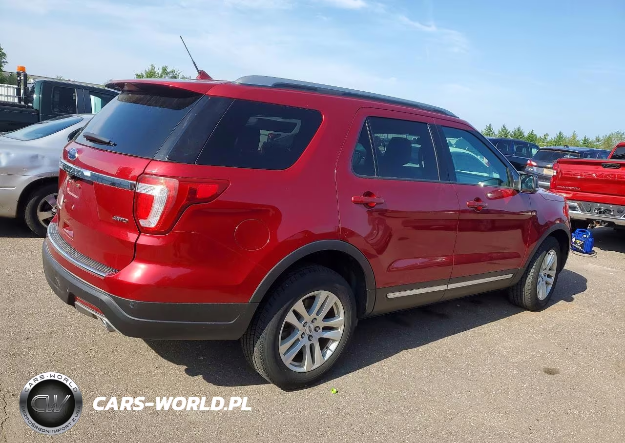 2018 Ford Explorer Xlt VIN:1FM5K8D82JGB70041 - 3