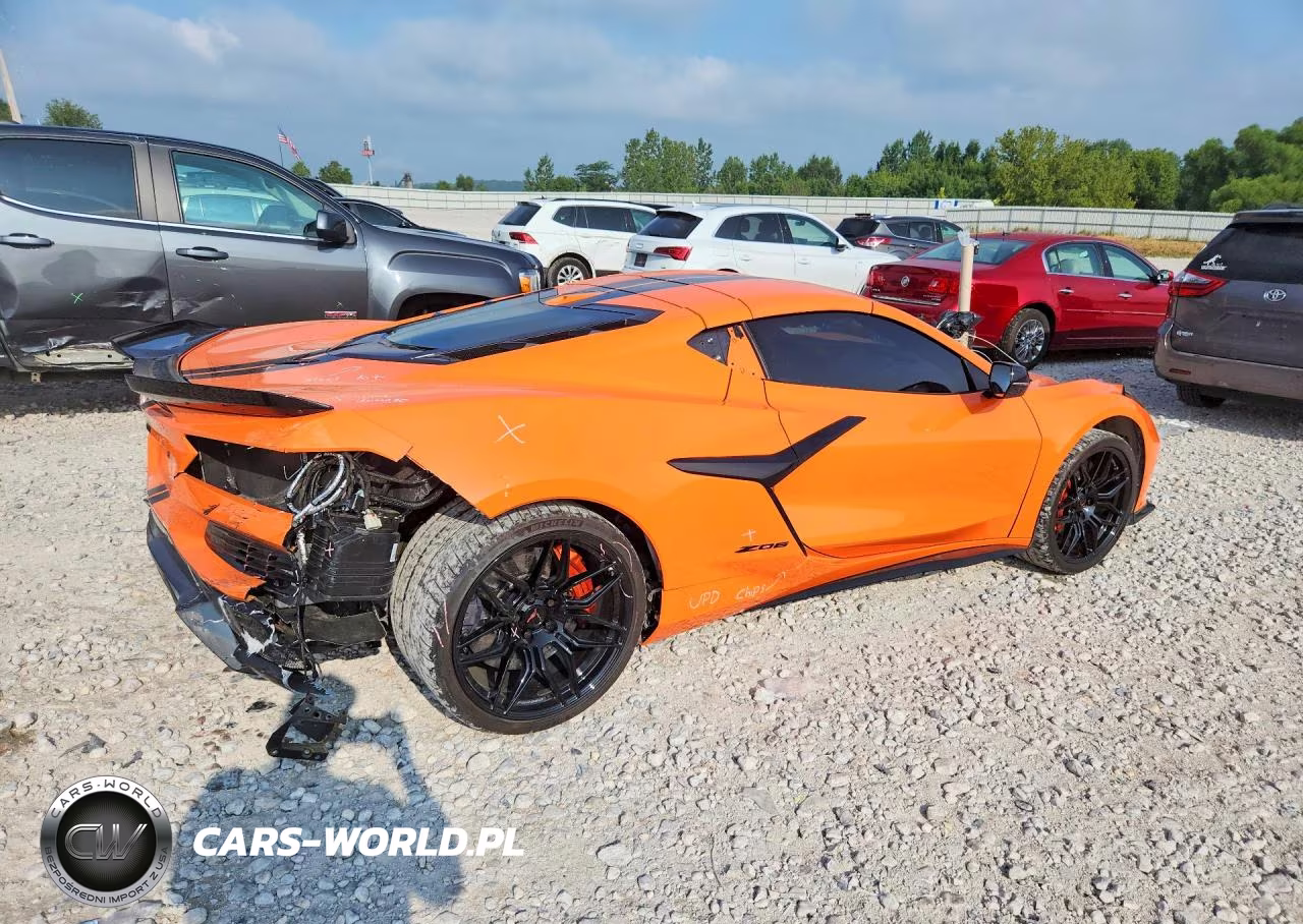 2023 Chevrolet Corvette Z06 3Lz VIN:1G1YF2D31P5601392 - 3