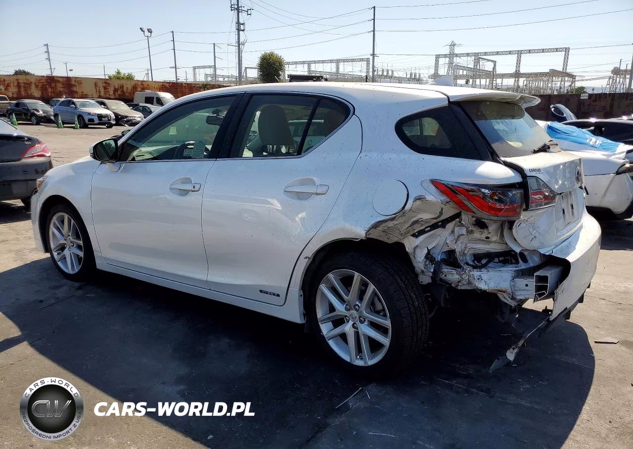 2017 Lexus Ct 200 VIN:JTHKD5BHXH2284250 - 2