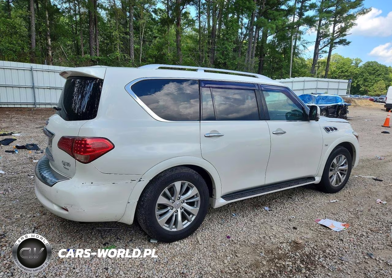2017 Infiniti Qx80 Base VIN:JN8AZ2NE9H9150923 - 3